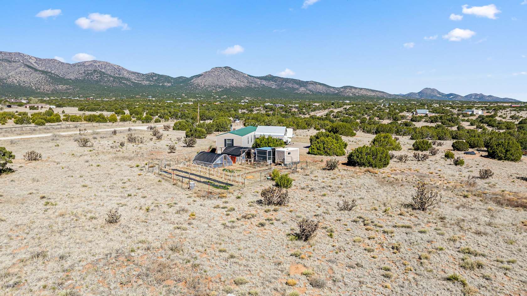 40 Acres of Land with Home for Sale in Edgewood, New Mexico