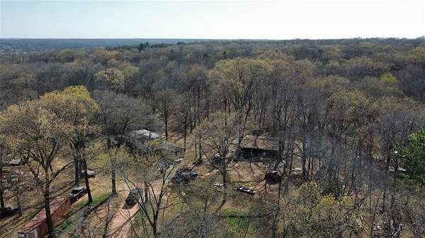 20 Acres of Recreational Land with Home for Sale in Tecumseh, Oklahoma
