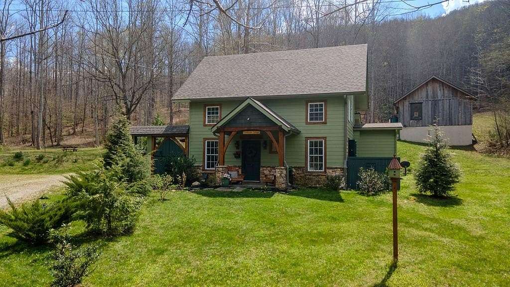 11.1 Acres of Land with Home for Sale in Franklin, North Carolina