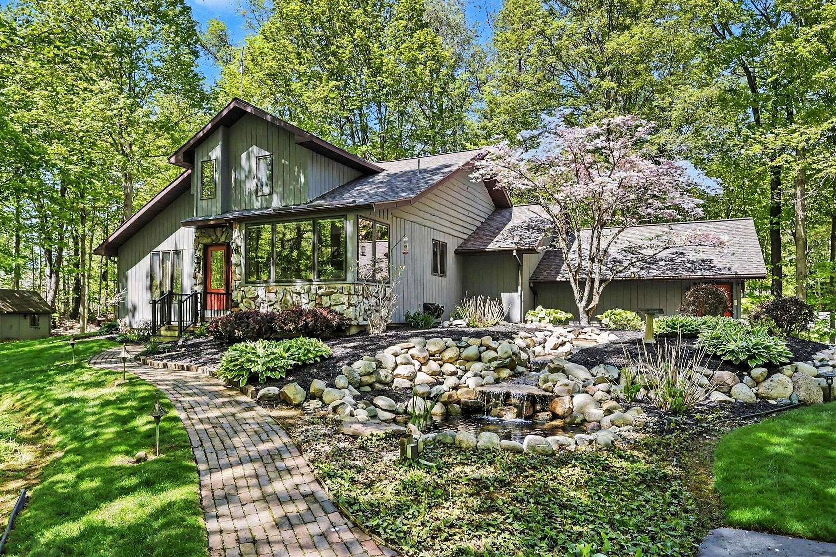 2.73 Acres of Land with Home for Sale in Berrien Springs, Michigan