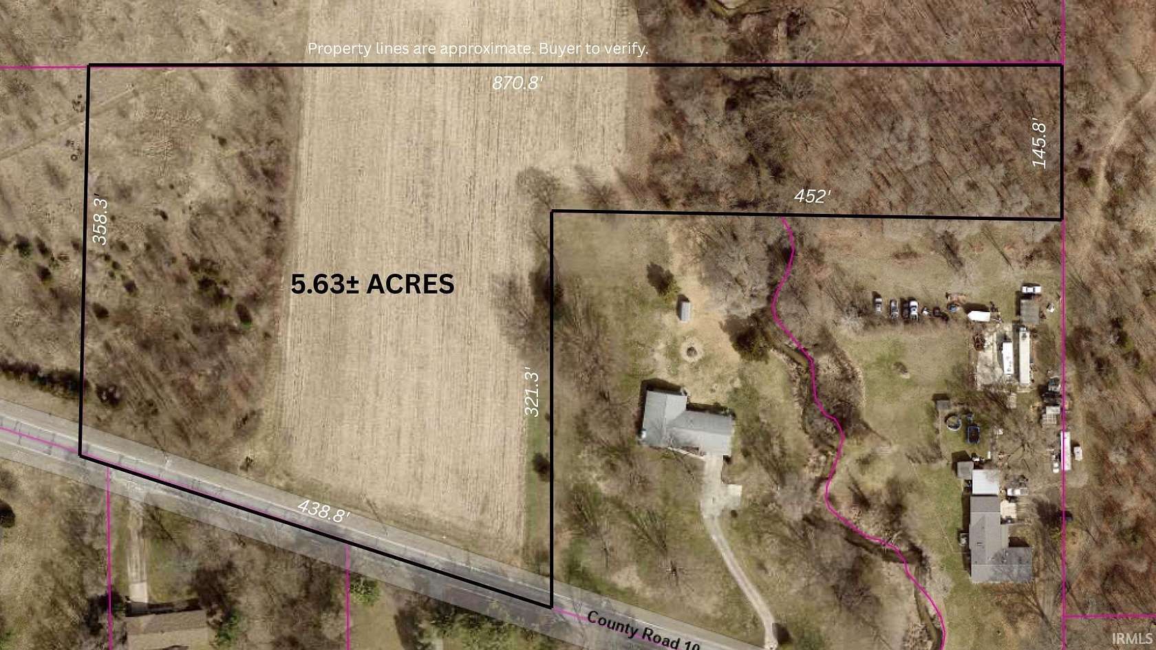 5.6 Acres of Residential Land for Sale in Granger, Indiana