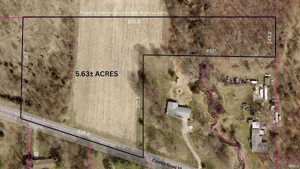 5.6 Acres of Land for Sale in Granger, Indiana