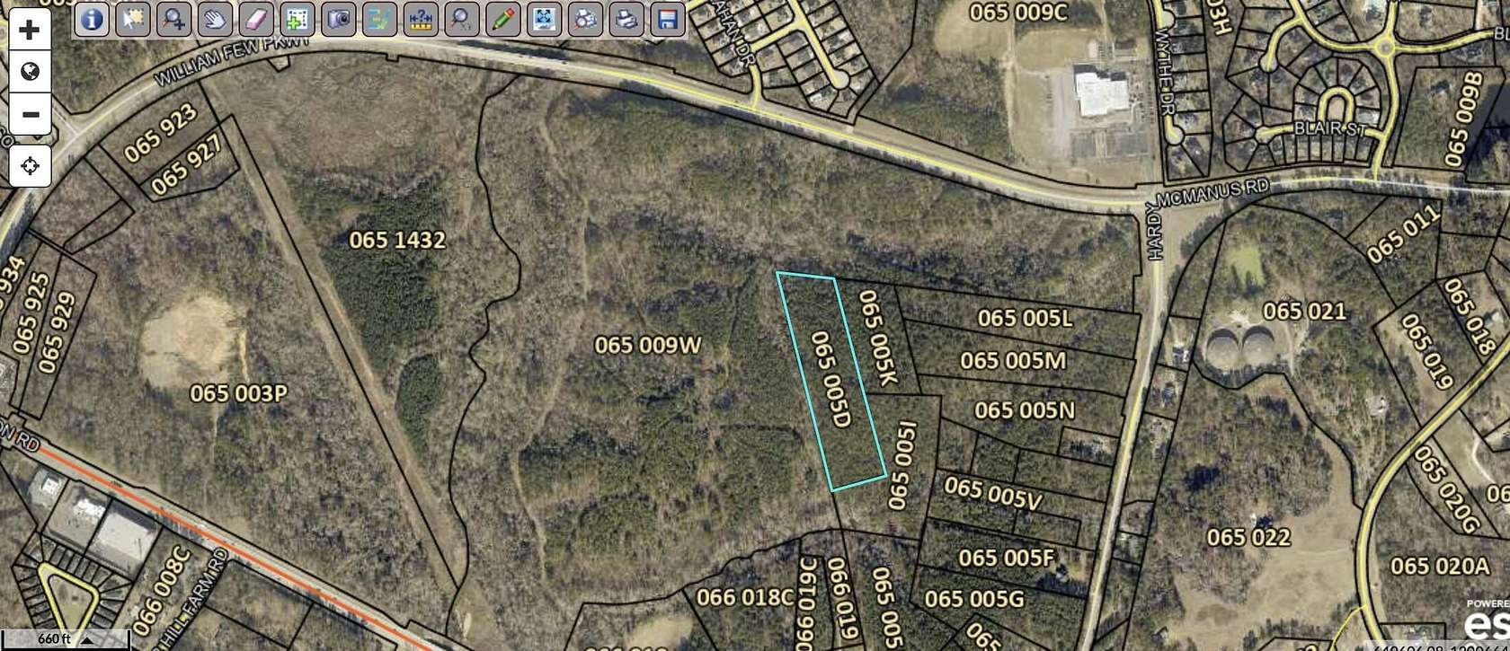 10.9 Acres of Land for Sale in Evans, Georgia