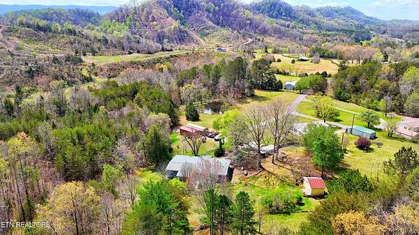 21.3 Acres of Recreational Land with Home for Sale in Englewood, Tennessee