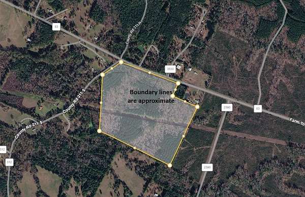 80 Acres of Recreational & Residential Land for Sale in Broaddus, Texas