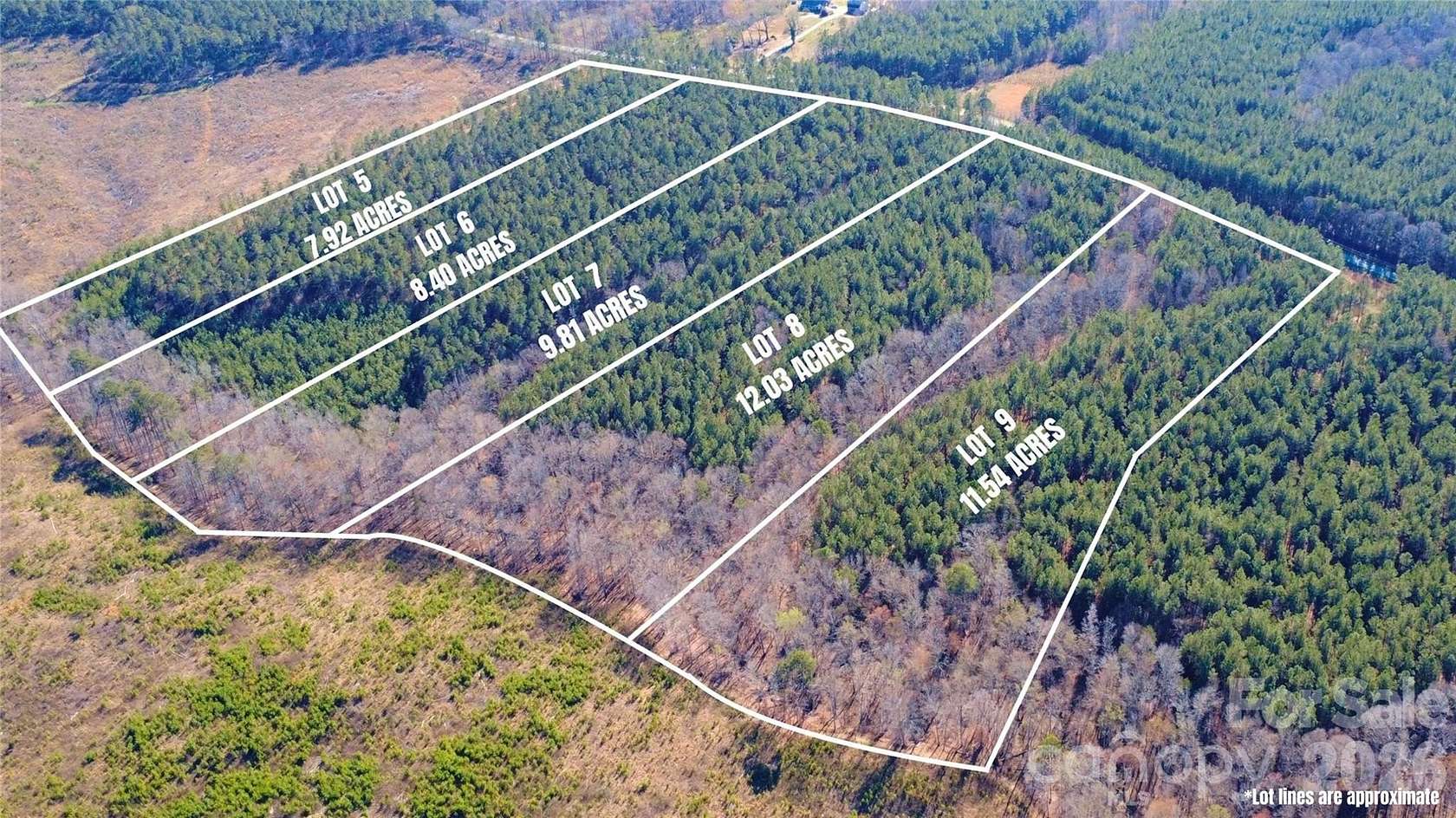 12 Acres of Land for Sale in Jonesville, South Carolina