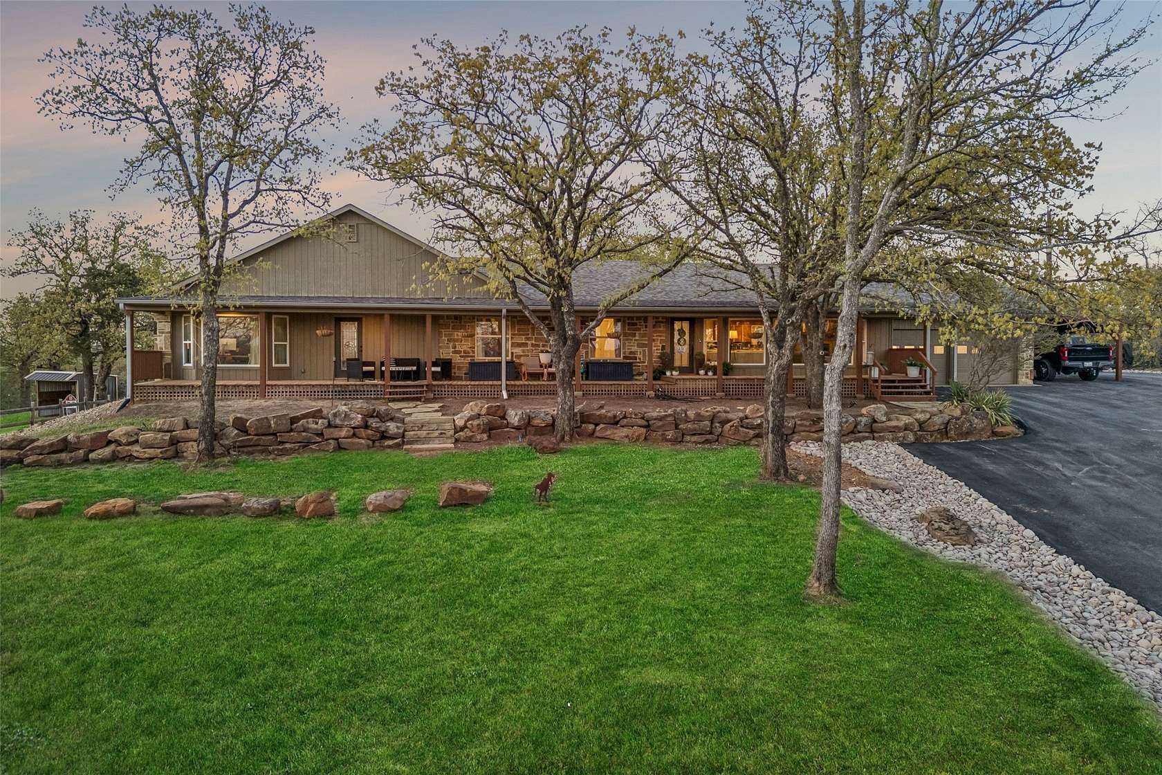 5.56 Acres of Land with Home for Sale in Shady Shores, Texas