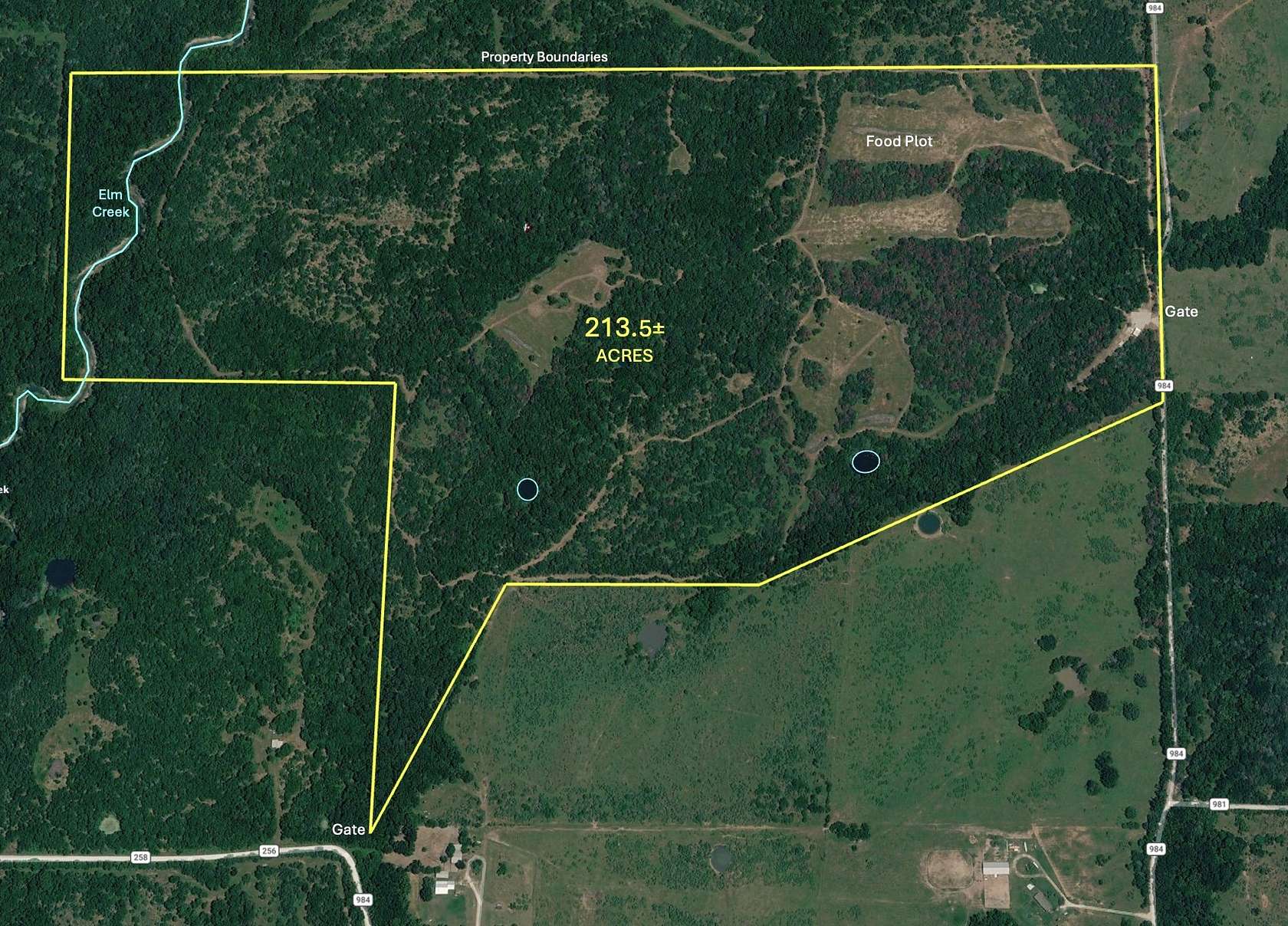 214 Acres of Land for Sale in Mexia, Texas