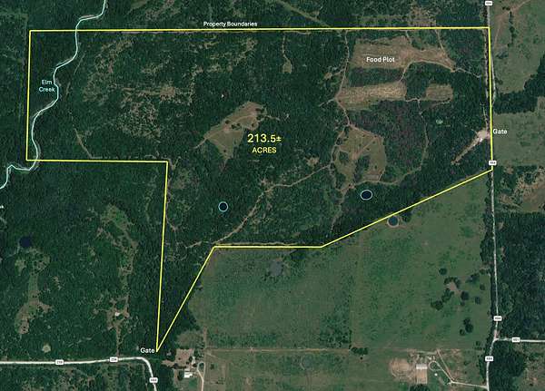 214 Acres of Land for Sale in Mexia, Texas