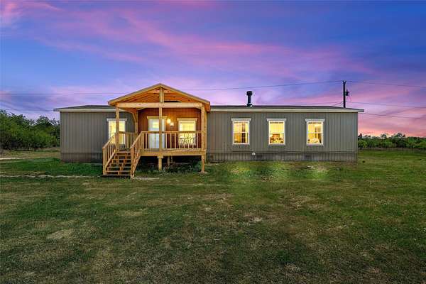 5.49 Acres of Land with Home for Sale in Axtell, Texas