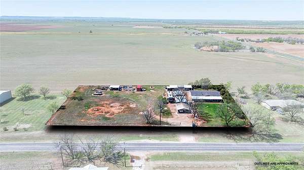 1.5 Acres of Land with Home for Sale in Merkel, Texas