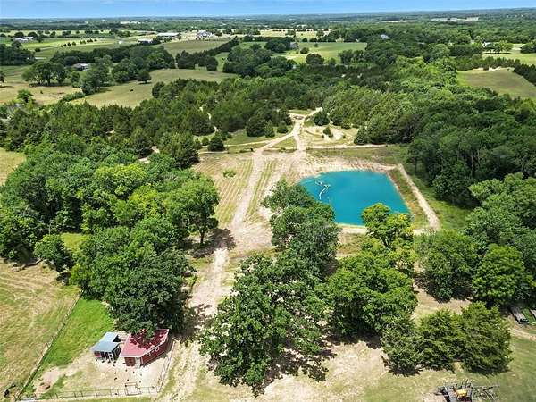 22.5 Acres of Agricultural Land with Home for Sale in Bonham, Texas