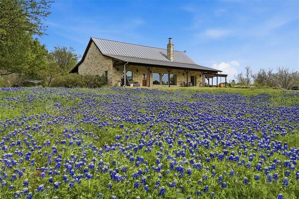 83.8 Acres of Agricultural Land with Home for Sale in Mineral Wells, Texas