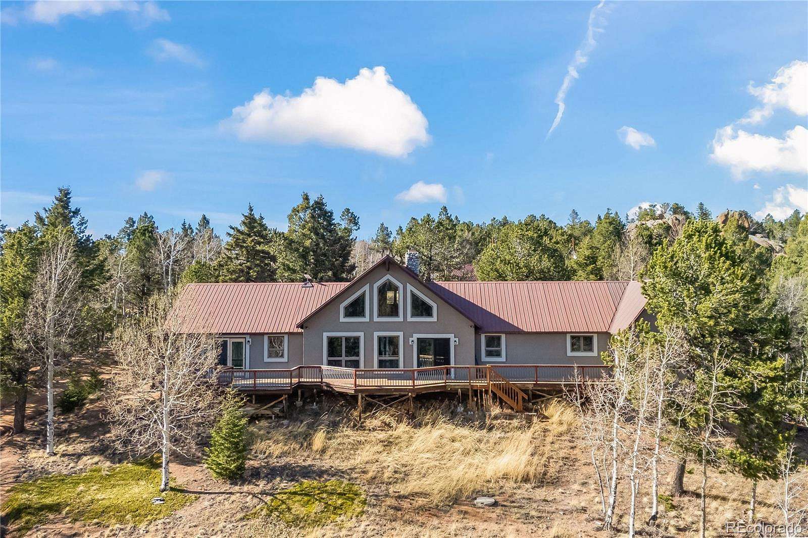 11.5 Acres of Recreational Land with Home for Sale in Divide, Colorado