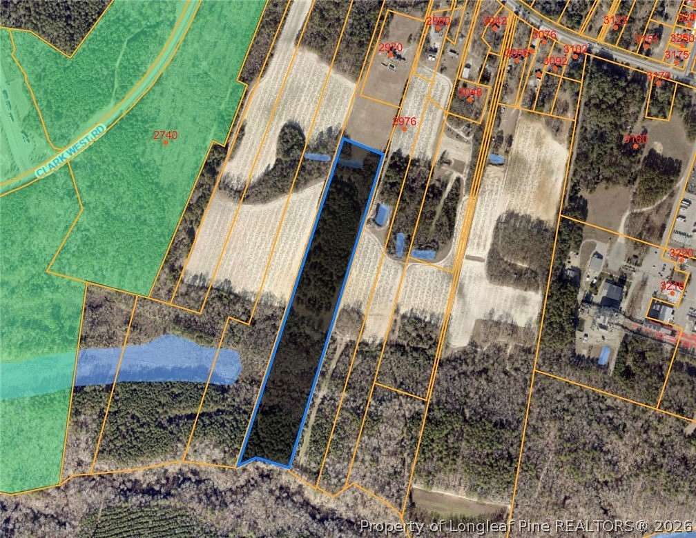 20 Acres of Recreational & Residential Land for Sale in Fayetteville, North Carolina