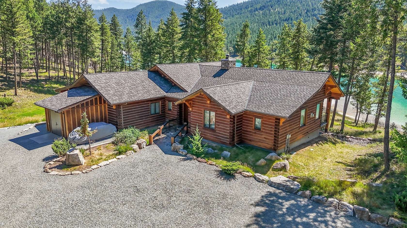 63.3 Acres of Recreational Land with Home for Sale in Rexford, Montana