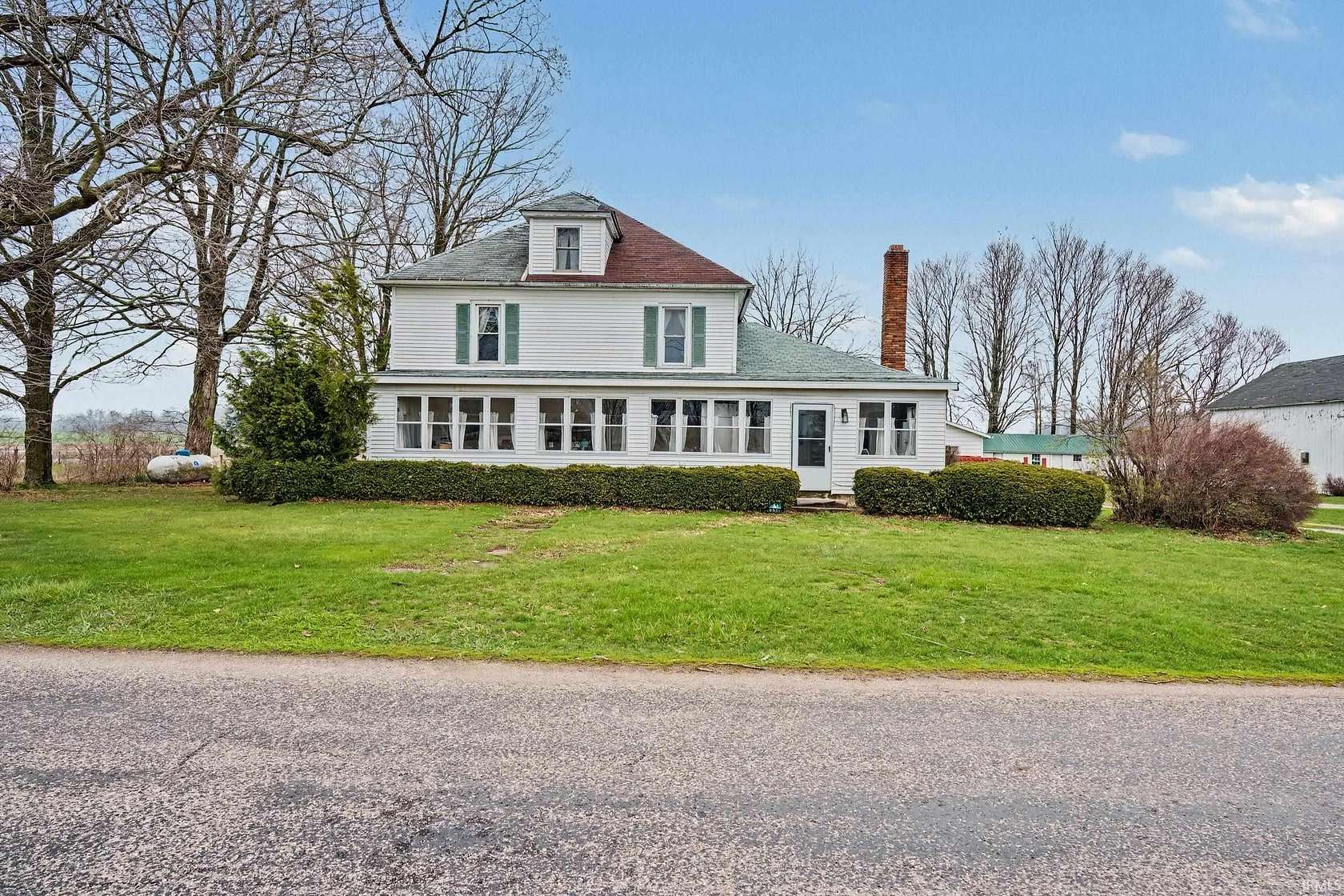 3.3 Acres of Land with Home for Sale in Kendallville, Indiana