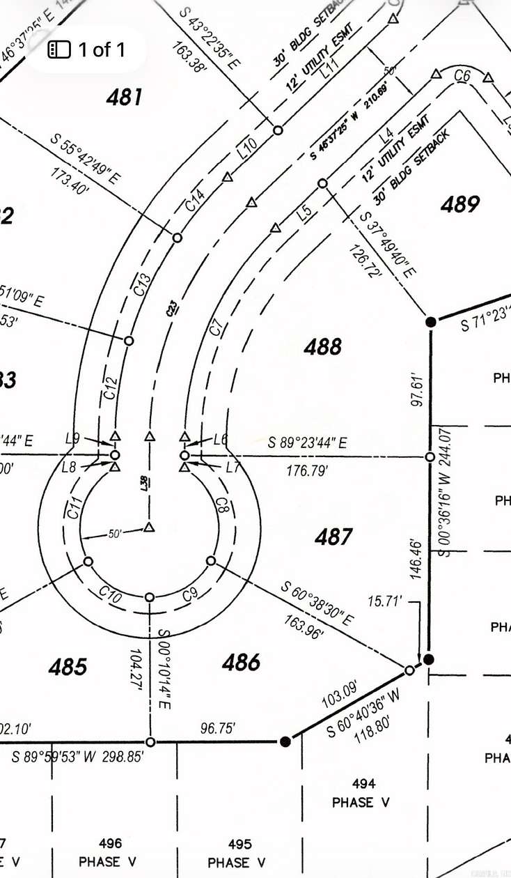0.47 Acres of Residential Land for Sale in Beebe, Arkansas