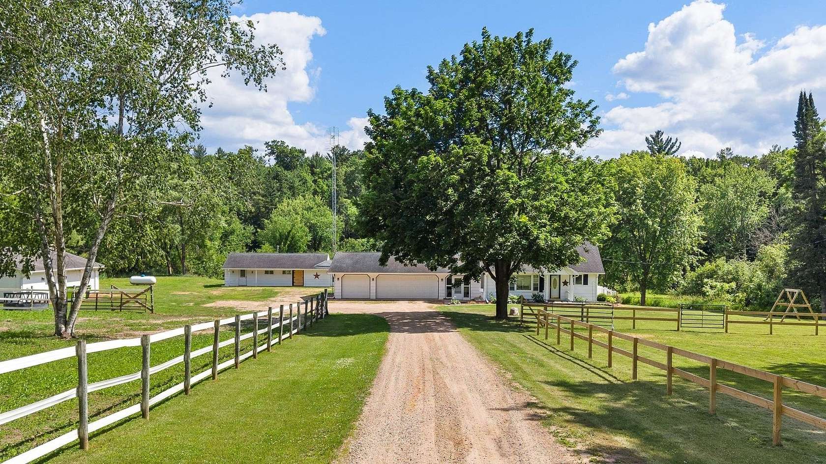 5 Acres of Land with Home for Sale in Wisconsin Dells, Wisconsin