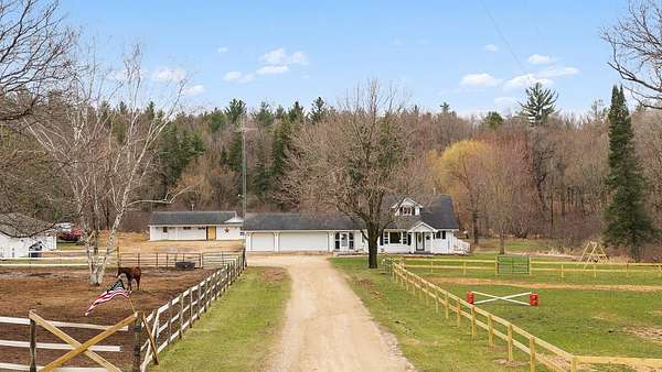 5 Acres of Land with Home for Sale in Wisconsin Dells, Wisconsin