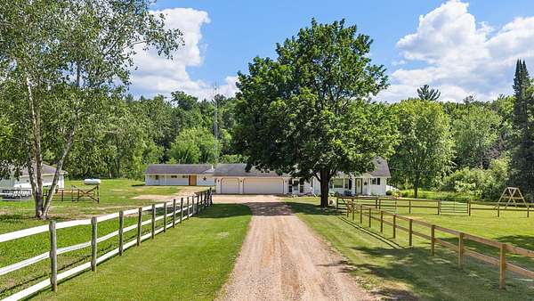 5 Acres of Land with Home for Sale in Wisconsin Dells, Wisconsin