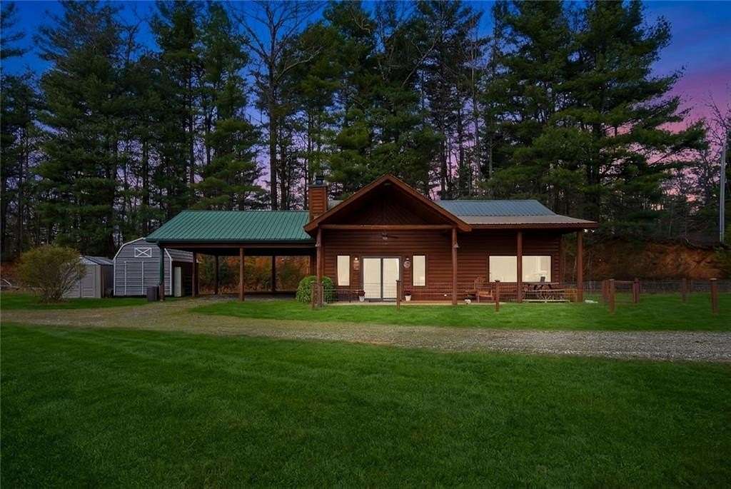 1.5 Acres of Land with Home for Sale in Morganton, Georgia