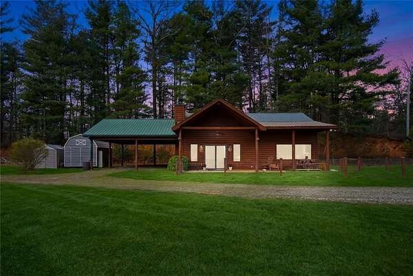 1.5 Acres of Land with Home for Sale in Morganton, Georgia