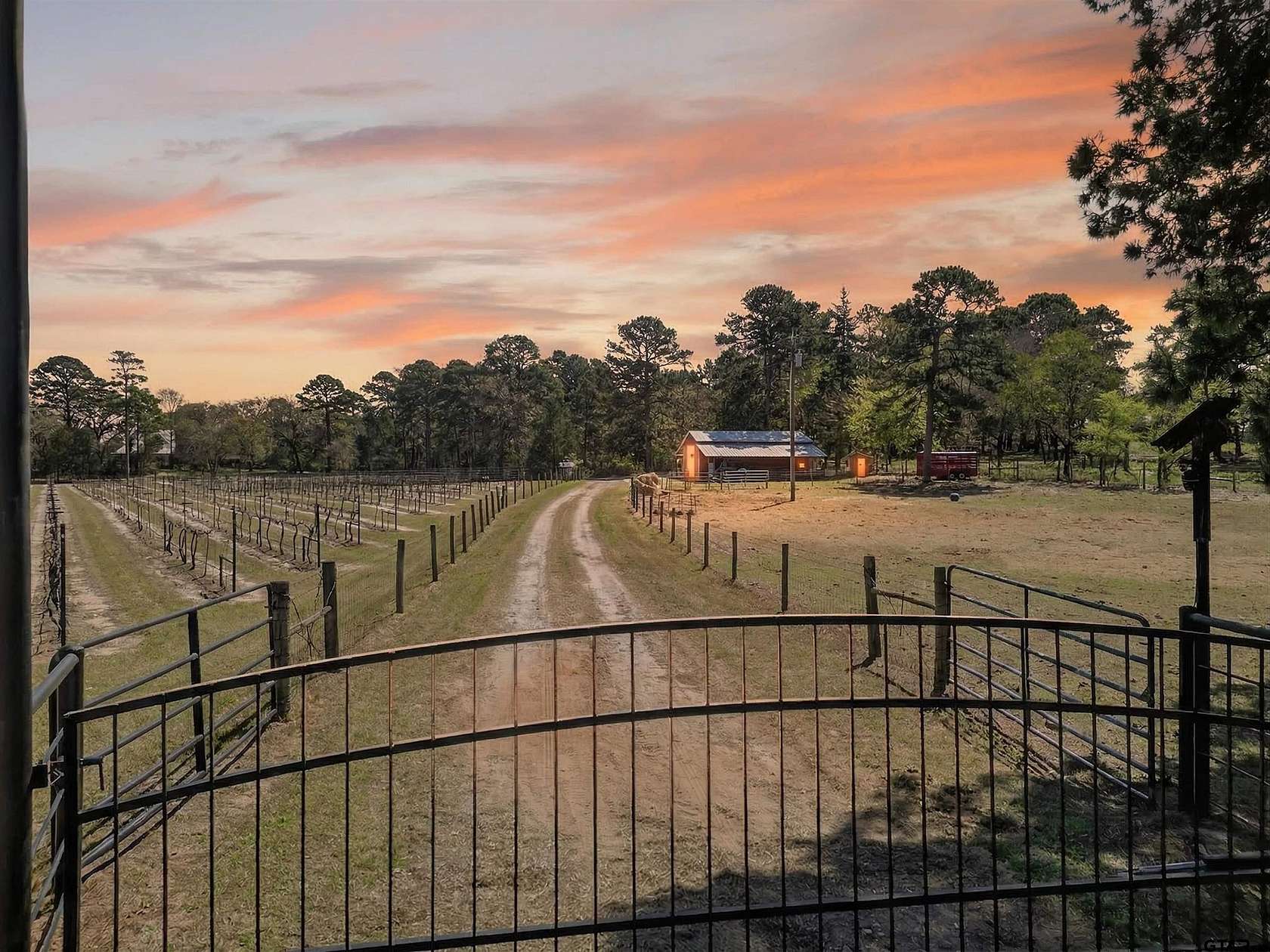 24.8 Acres of Agricultural Land with Home for Sale in Lindale, Texas