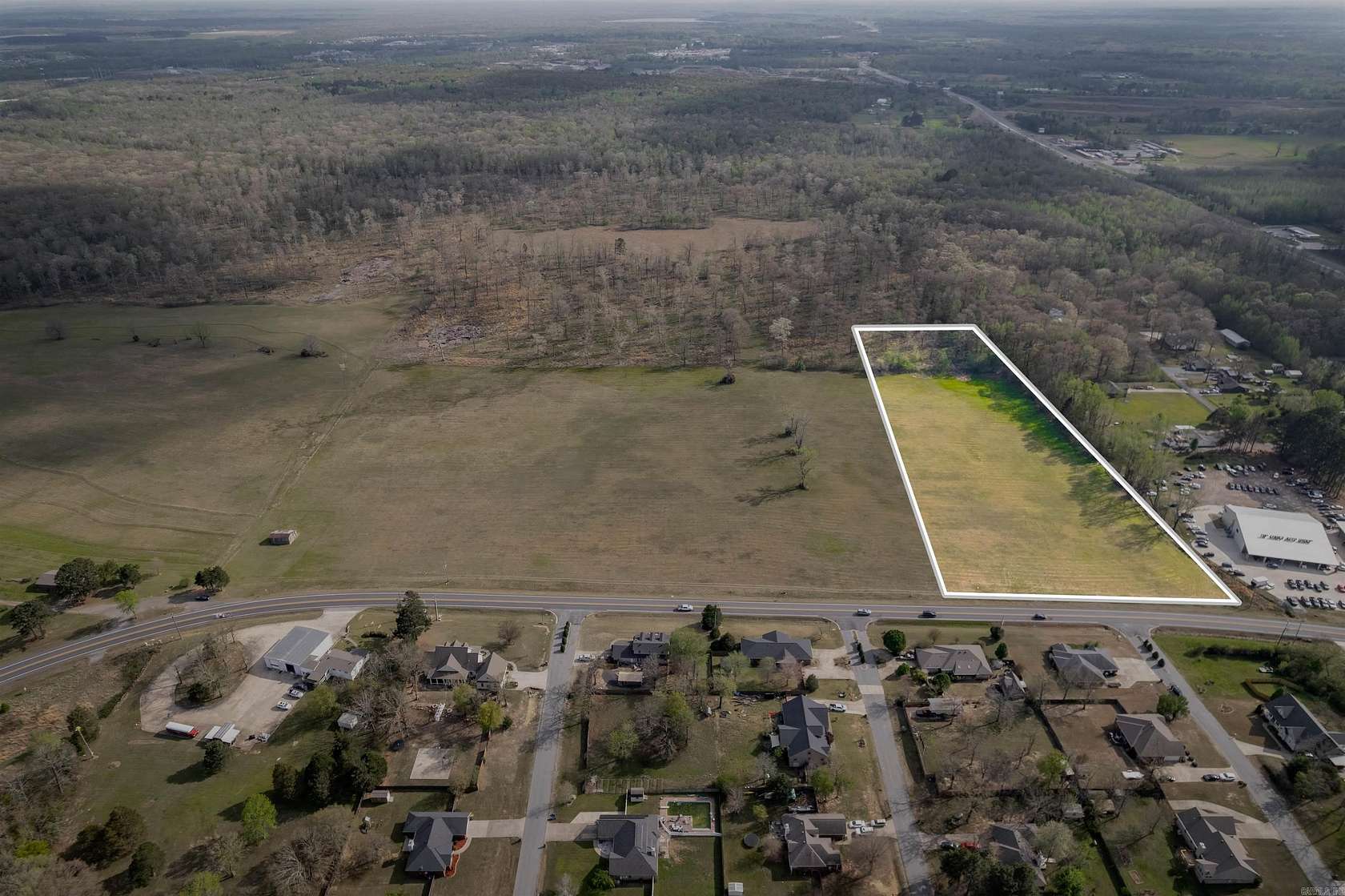 8 Acres of Mixed-Use Land for Sale in Cabot, Arkansas