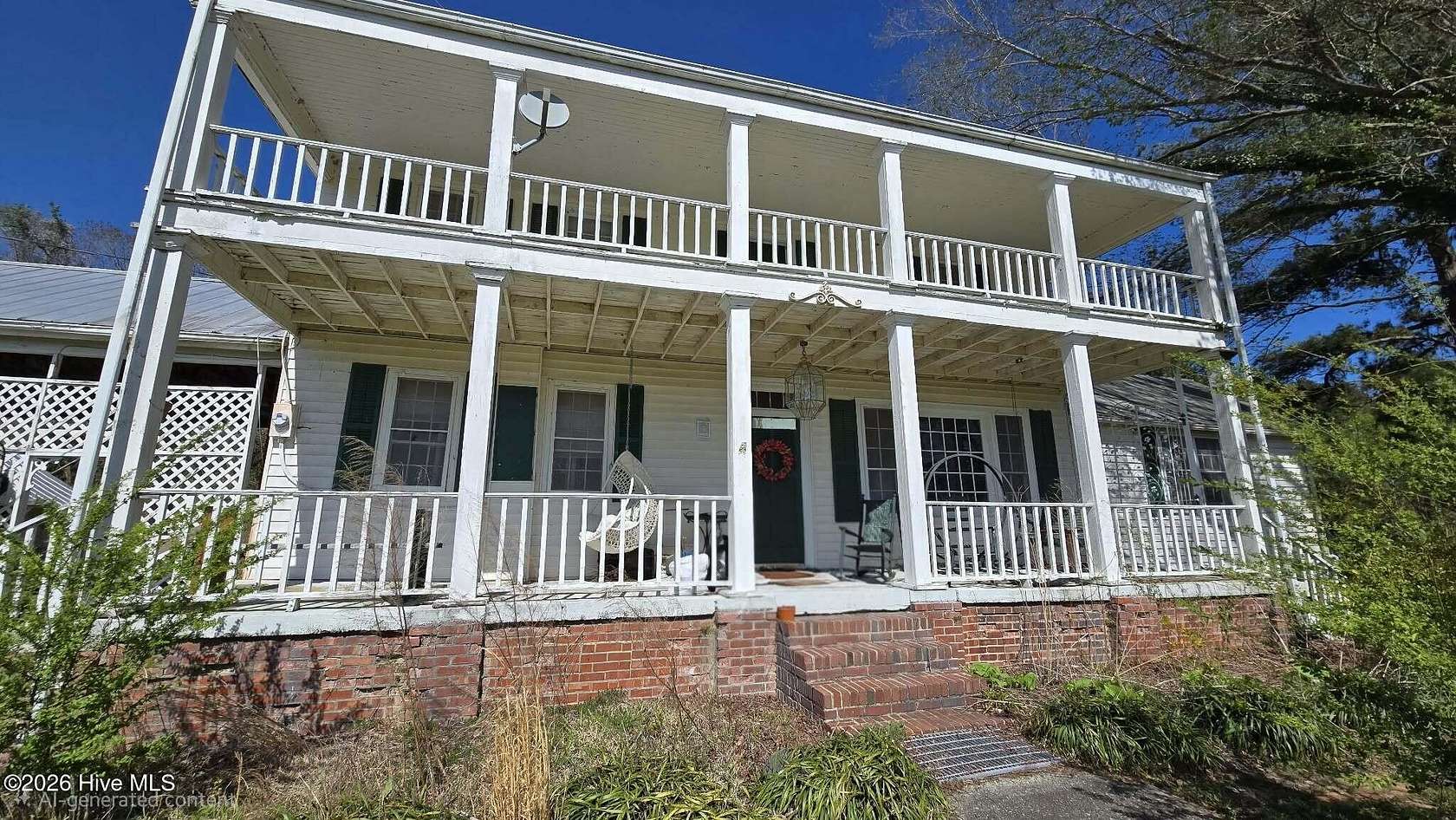 10.5 Acres of Land with Home for Sale in Hertford, North Carolina