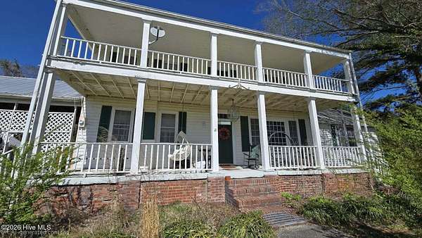 10.5 Acres of Land with Home for Sale in Hertford, North Carolina