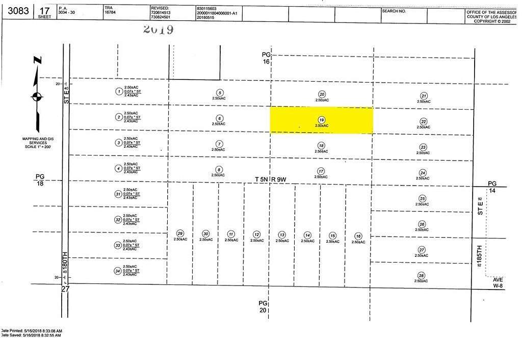 2.5 Acres of Commercial Land for Sale in Llano, California