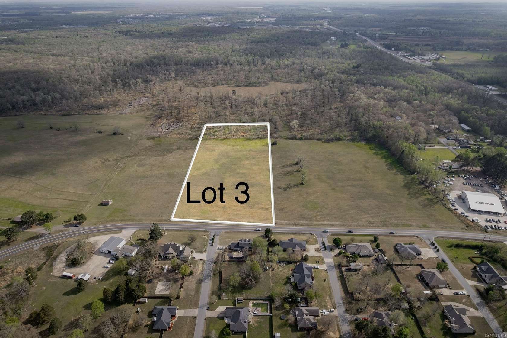 8 Acres of Commercial Land for Sale in Cabot, Arkansas