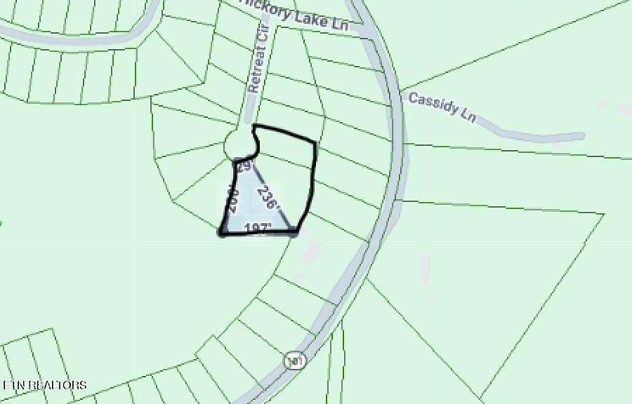 1.3 Acres of Residential Land for Sale in Crossville, Tennessee