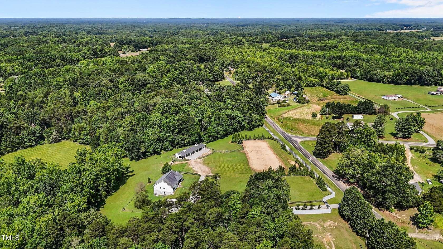 9 Acres of Land with Home for Sale in Mebane, North Carolina