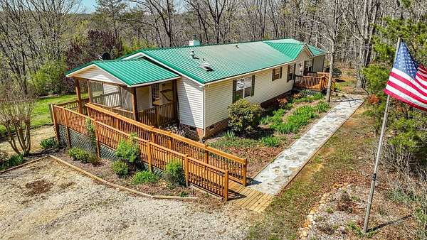 24.5 Acres of Recreational Land with Home for Sale in Gladstone, Virginia