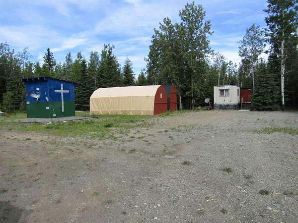 5 Acres of Land with Home for Lease in Delta Junction, Alaska