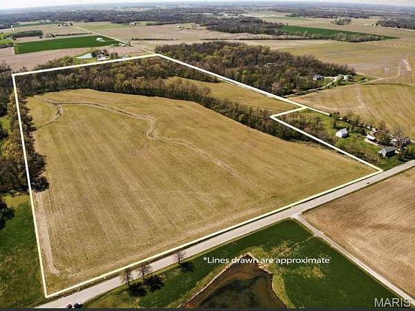 67.7 Acres of Land for Auction in Freeburg, Illinois