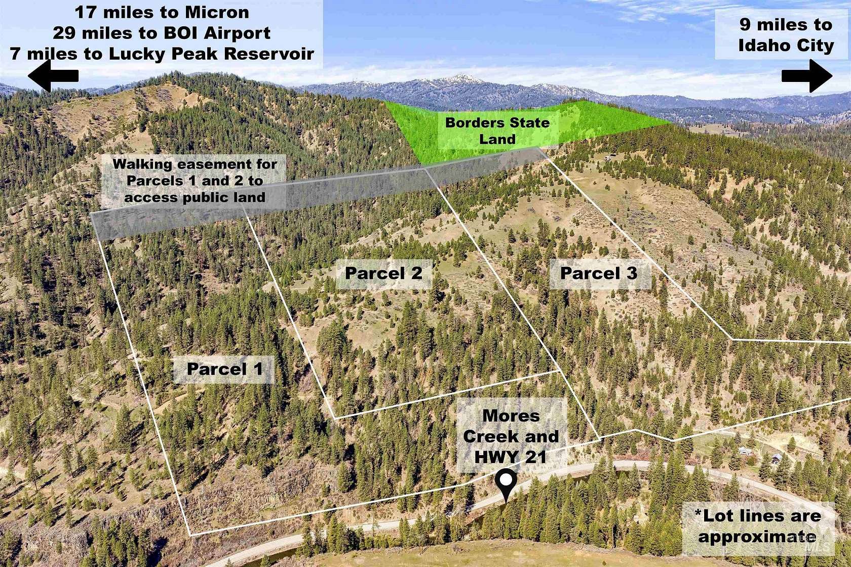 117 Acres of Recreational Land for Sale in Boise, Idaho