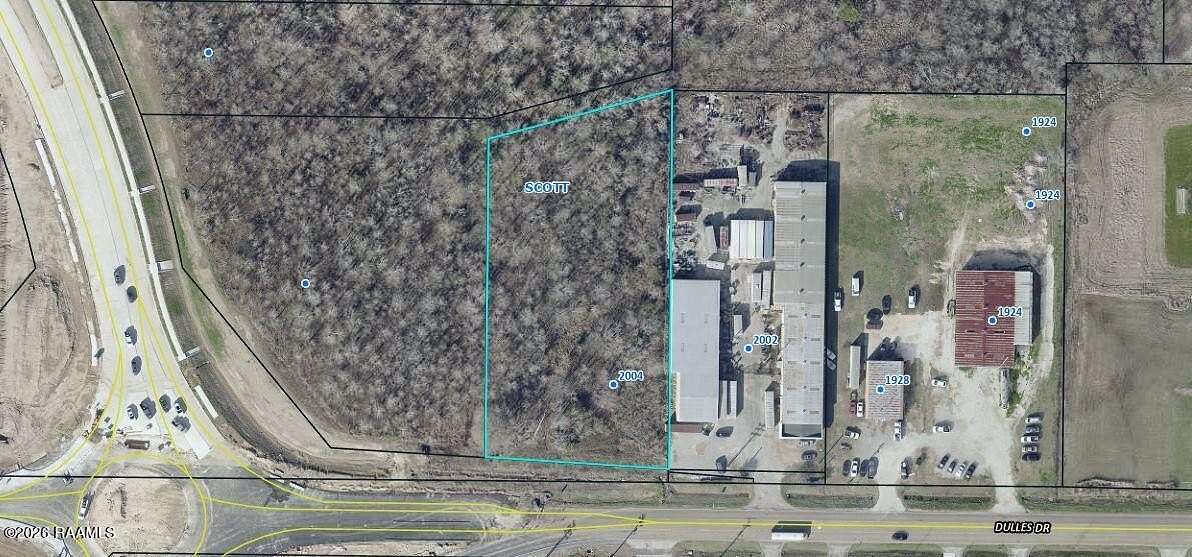 1.65 Acres of Commercial Land for Sale in Scott, Louisiana