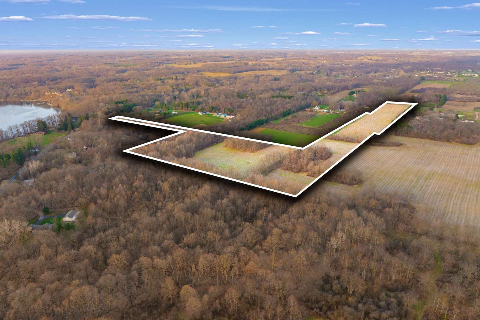 29.8 Acres of Land for Sale in Berrien Springs, Michigan