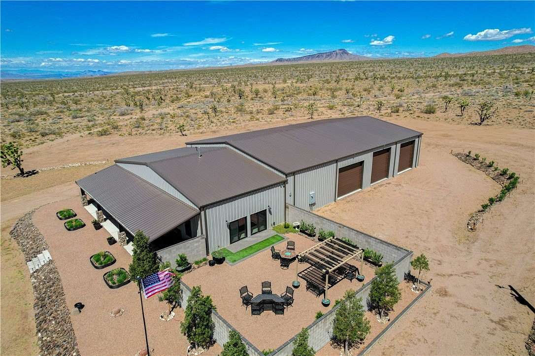 5.2 Acres of Land with Home for Sale in White Hills, Arizona