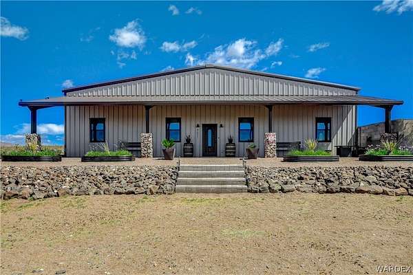 5.2 Acres of Land with Home for Sale in White Hills, Arizona