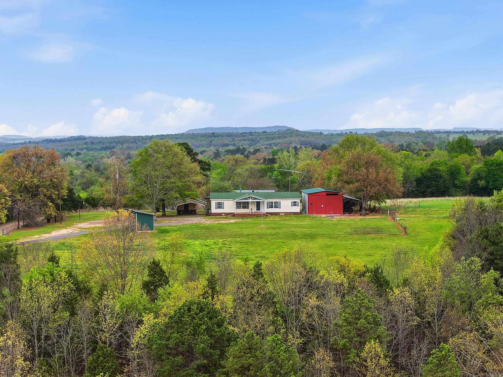 39 Acres of Recreational Land with Home for Sale in Springfield, Arkansas