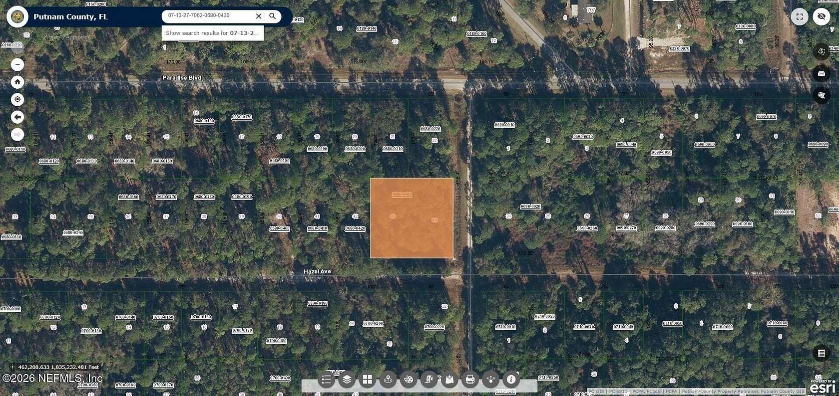 0.59 Acres of Residential Land for Sale in Georgetown, Florida
