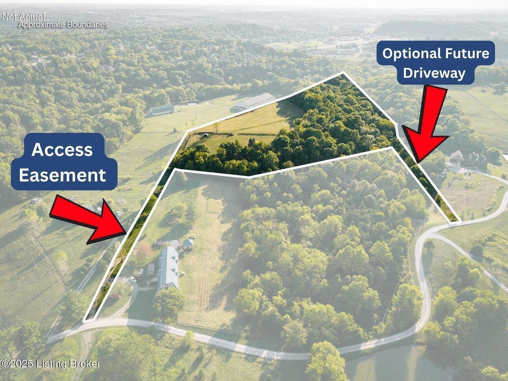 10.5 Acres of Agricultural Land for Sale in Taylorsville, Kentucky