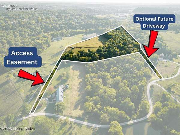 10.5 Acres of Agricultural Land for Sale in Taylorsville, Kentucky