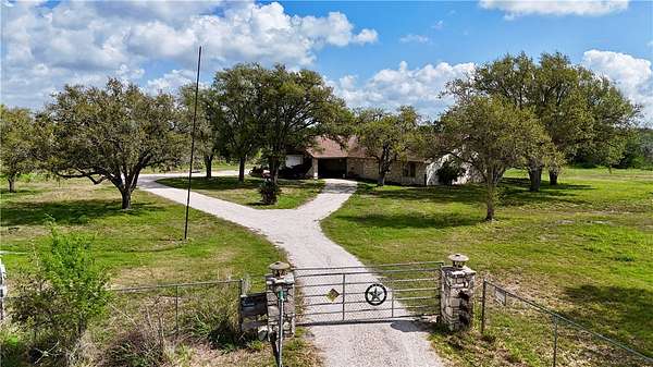 8.13 Acres of Land with Home for Sale in Woodsboro, Texas