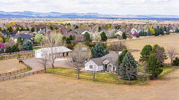6 Acres of Land with Home for Sale in Fort Collins, Colorado