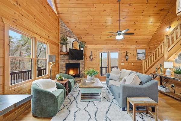 1.68 Acres of Land with Home for Sale in Blue Ridge, Georgia